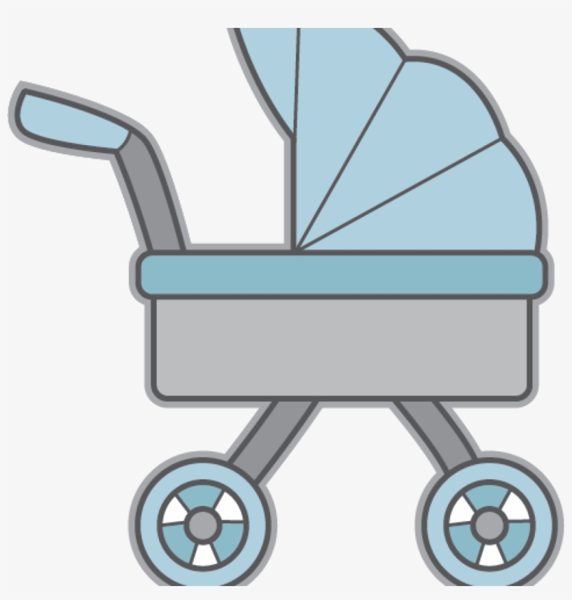 Baby Stroller Clipart Ba Stroller Clipart Ba Shower - Transparent Baby Strollers Clipart, transparent png #7794399