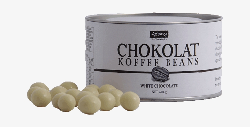 White Chok-coated Koffee Beans - Olive, transparent png #7794481