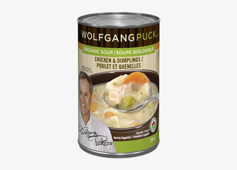 Wolfgang Puck Chicken And Dumpling Soup 398ml - Garbure, transparent png #7794777