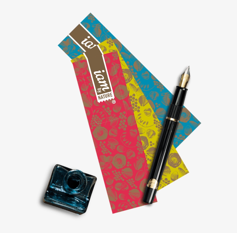 Iambynature Bookmark Pen - Calligraphy, transparent png #7794879