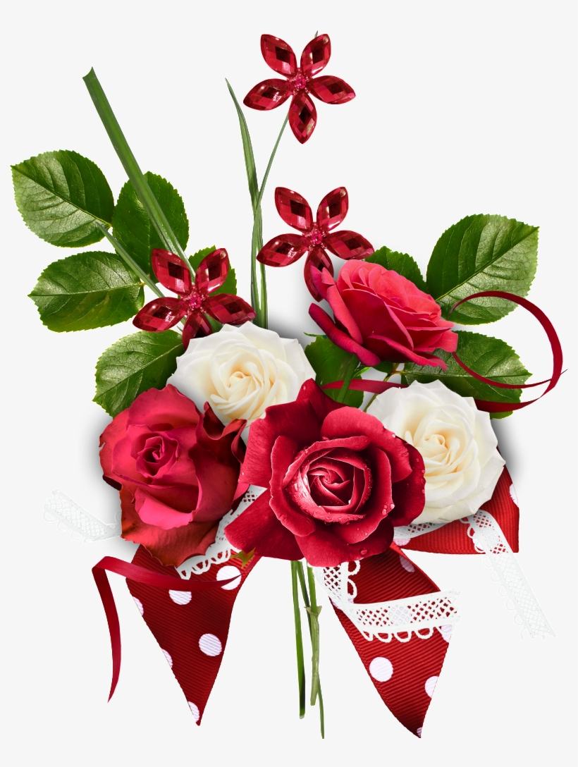 Este Diseño De Producto Es Rojo Jubiloso Día De San - Ramos De Rosas Png, transparent png #7794885