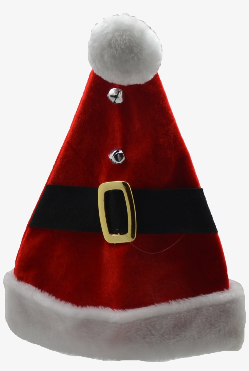 Gorro Con Correa Y Hebilla De Santa Navideño - Christmas Tree, transparent png #7795134