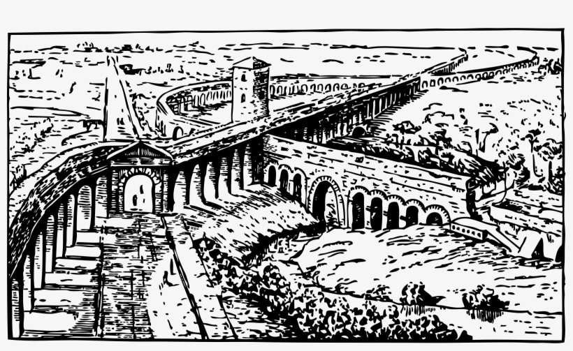 This Free Icons Png Design Of Roman Aqueducts, transparent png #7795174