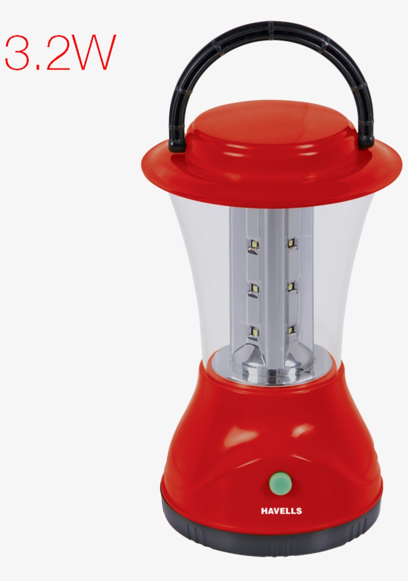 Lumina Red - Rechargeable Emergency Light Lamp, transparent png #7795867