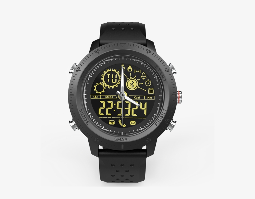 Bluetooth Smart Watches Phone Call Smartwatch Sports - Senbono Nx02, transparent png #7796269