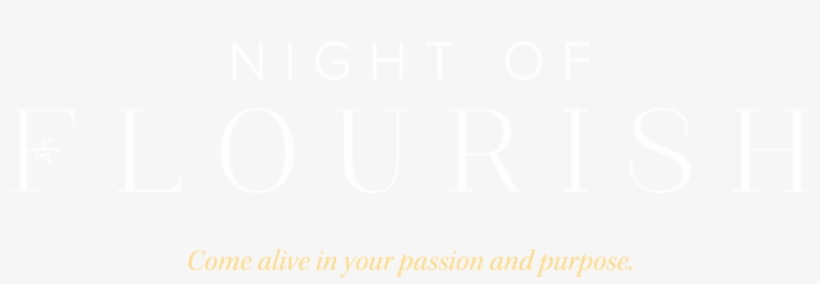 Night Of Flourish Web Title - Paper Product, transparent png #7796271