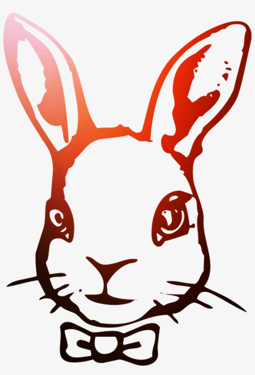 Hare Domestic Illustration Rabbit Easter Bunny Clipart - Domestic Rabbit, transparent png #7796279