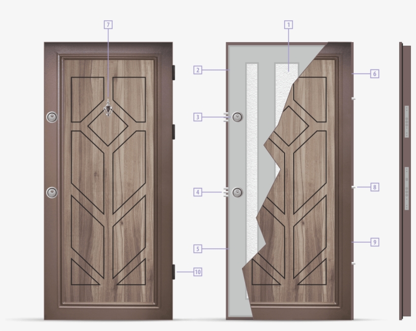 Shemi T 686 - Screen Door, transparent png #7796445