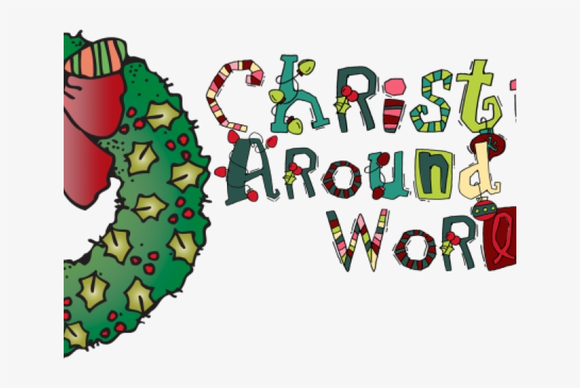 Christmas Around The World Clip Art, transparent png #7796575