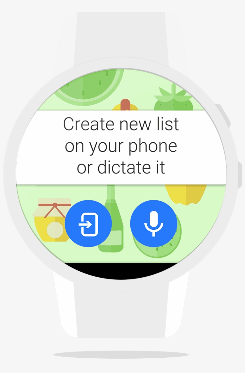 Smartwatch Shopping - Google Voice Search, transparent png #7796735