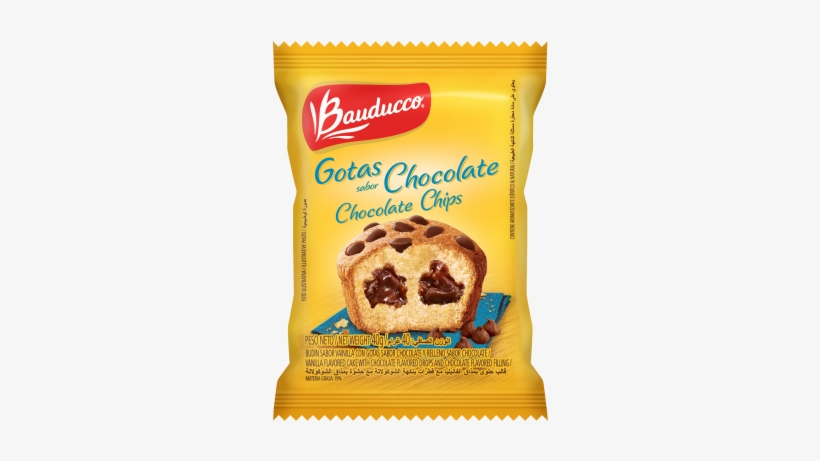 Chocolate Chips Mini Cake - Bauducco, transparent png #7796907