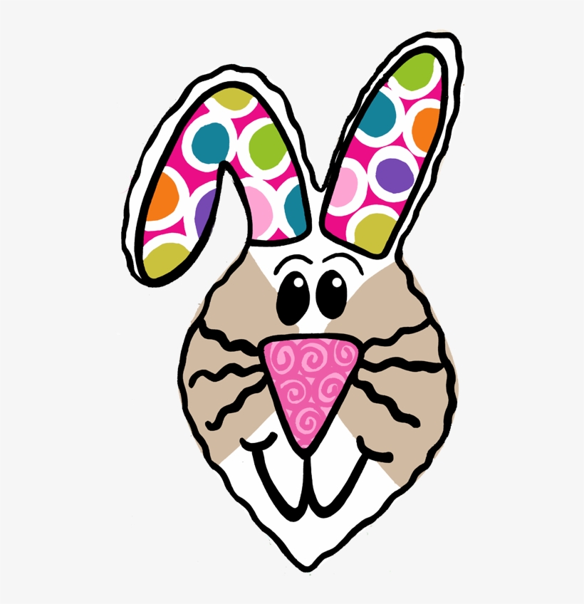 Easter Bunny Face, transparent png #7796957