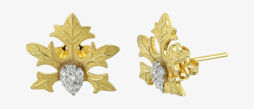 Fig Leaves - Earrings, transparent png #7797151