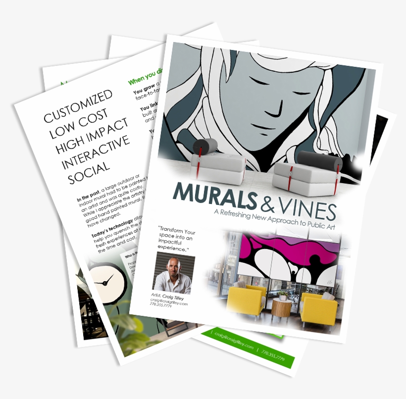 Mural-packet - Flyer, transparent png #7798038