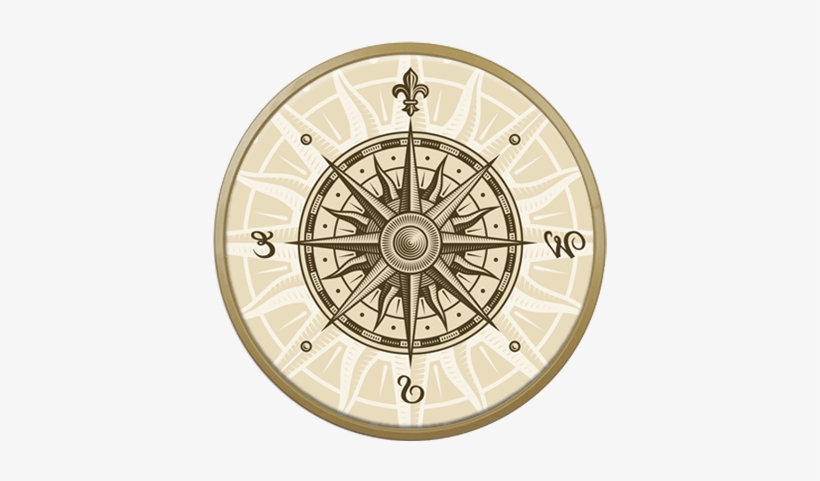 Old Compass Rose Vector, transparent png #7798374