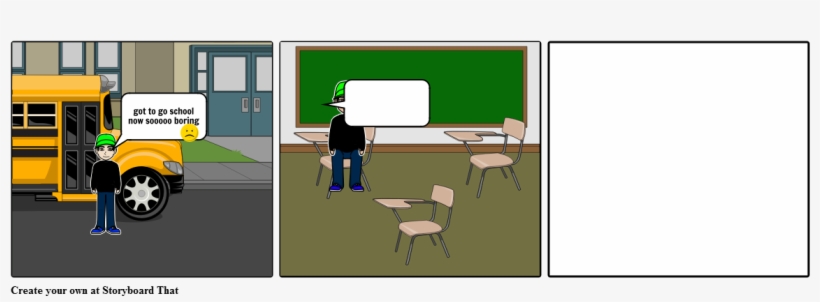 School Is Boring - Storyboard, transparent png #7798616