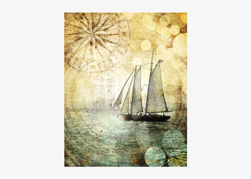 Sailboat Art San Diego Canvas - Sail, transparent png #7799060