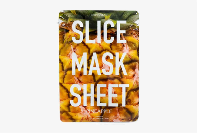 Kocostar Pineapple Slice Mask Sheet Skin Mask, transparent png #7799115