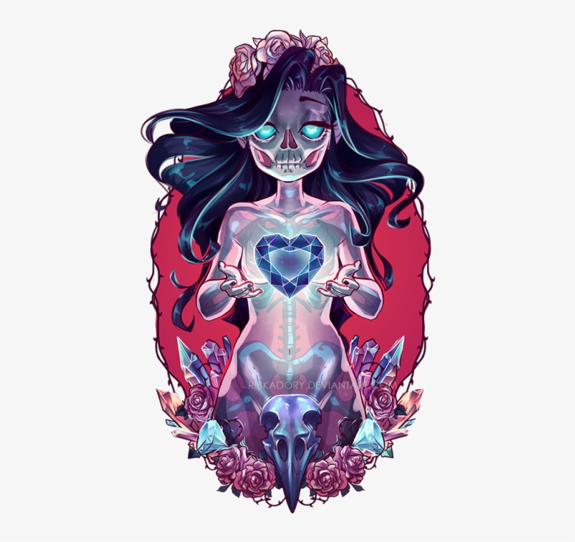 Drawn Ghostly Transparent - Cute Ghost Girl Drawing, transparent png #7799829