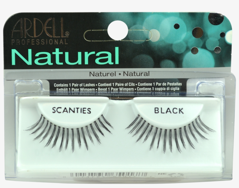 Pestañas Postizas Scanties Black, - Ardell 116 Natural Lashes, transparent png #7799963