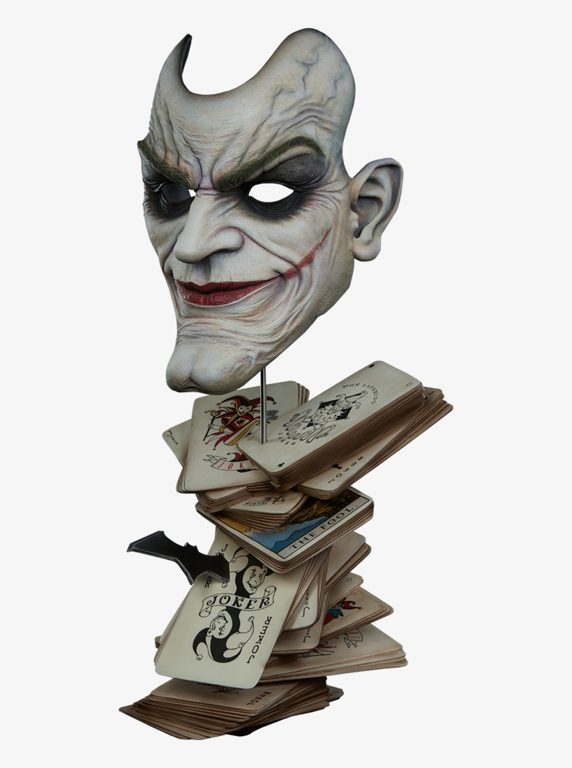 Batman - Dc Comics The Joker Life Size Bust, transparent png #780394