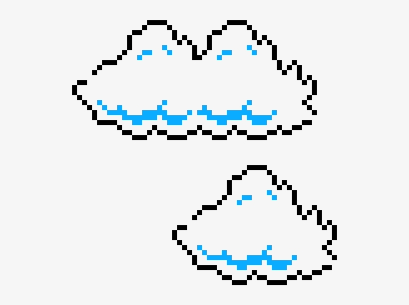Super Mario Bros Cloud Sprites - Mario Cloud Transparent, transparent png #780749