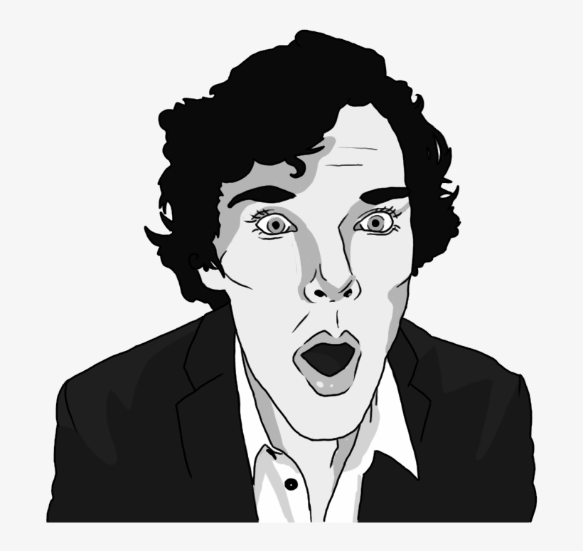 You Can Use All These Vectors Or Pngs To Make Your - Sherlock Face Png, transparent png #780782