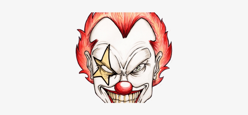 Simple Clown Face Drawing » 4k Pictures - Clowns Drawing, transparent png #781075