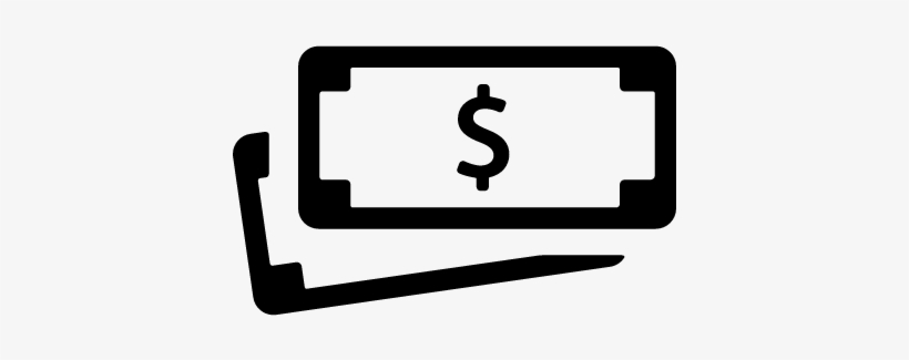 Dollar Bills Stack Vector - Dollar Bills Symbol, transparent png #781303