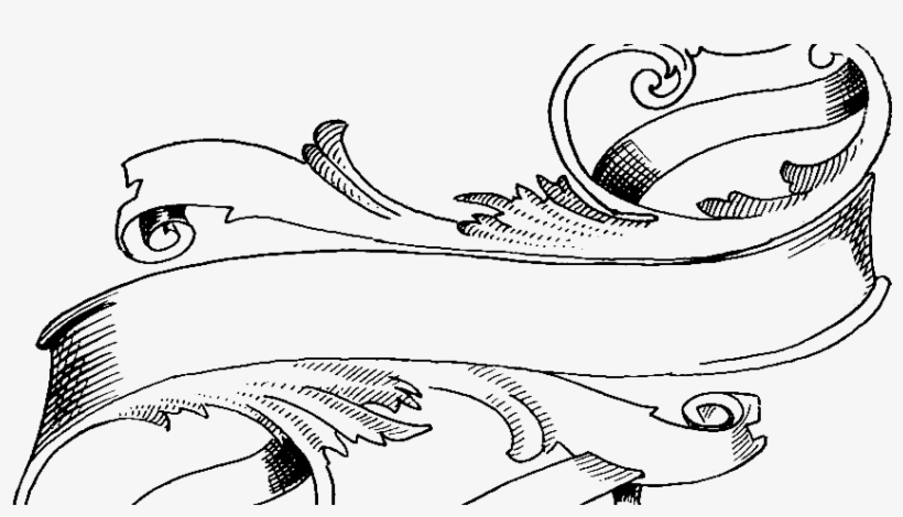 Vintage Scroll Png Download - Portable Network Graphics, transparent png #781349