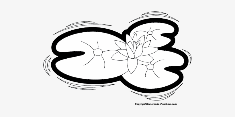 Lily Pad Clipart Simple, transparent png #781559