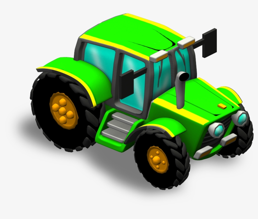 Tractor, transparent png #781696