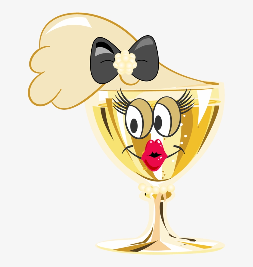 Champagne Clipart Cartoon - Champagne Images Cartoon, transparent png #781723