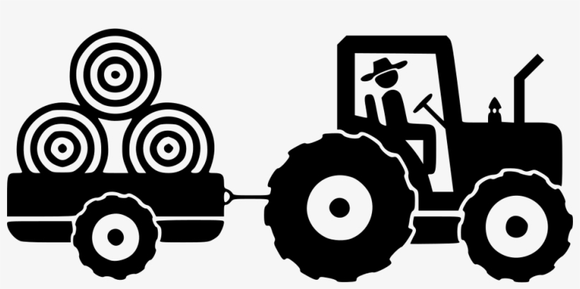 Farm Farmer Farming Transport Tractor Comments - Farmer Tractor Icon, transparent png #781952
