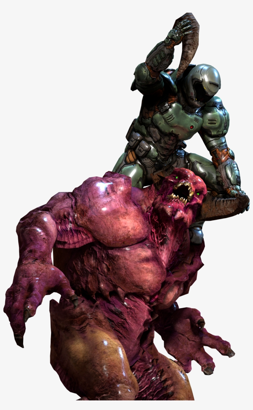 Png Freeuse Download The Barron Slayer Render Welcome - Doom Slayer Render, transparent png #781978