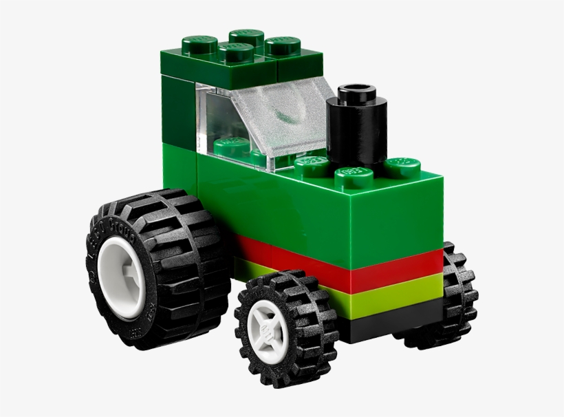 Lego Classic Building Instructions - Lego 10708 - Classic Green Creativity Box, transparent png #782087