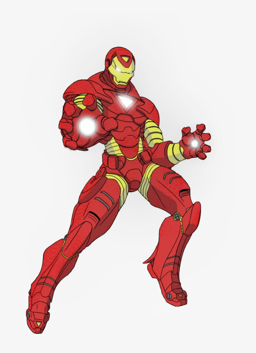 Ironman Png Comic Banner Freeuse - Cartoon Comic Iron Man, transparent png #782115