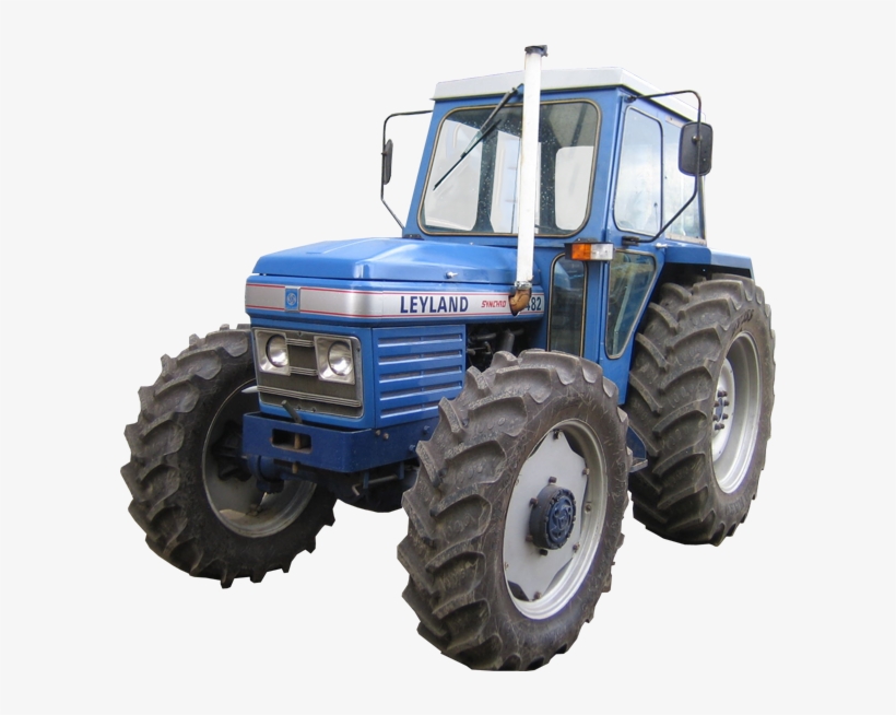 Blue Tractor Png Image - Leyland 482 Tractor For Sale, transparent png #782121