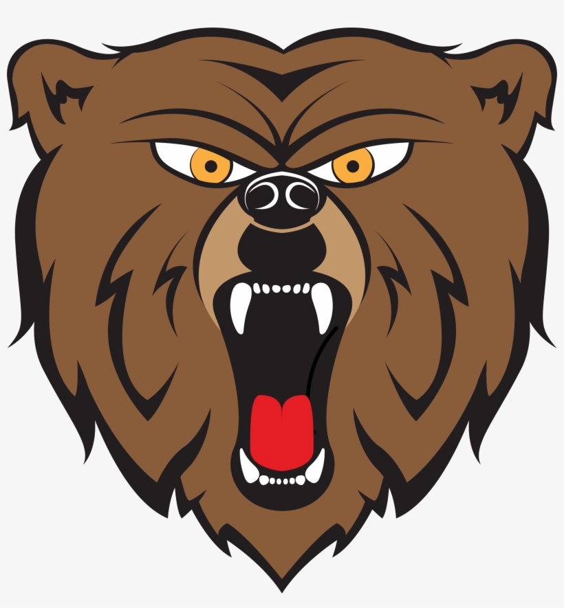 Big Image - Cartoon Angry Bear, transparent png #782156