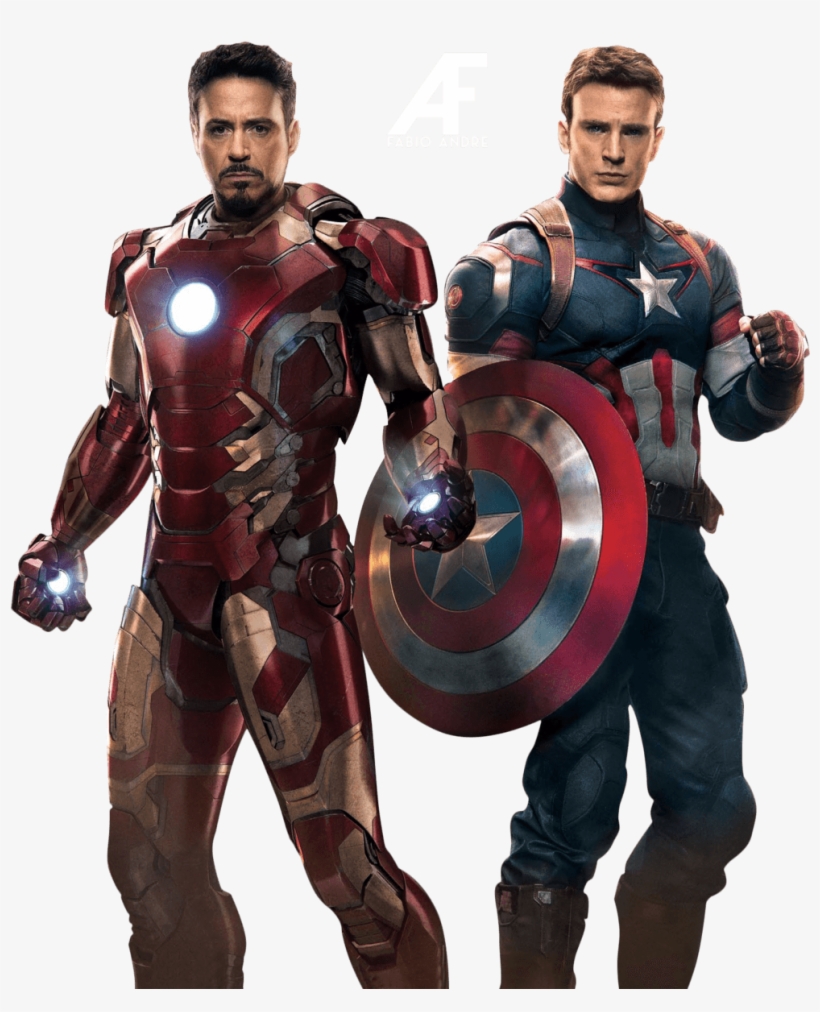 Avengers Ironman Captain America - Avengers Png, transparent png #782418