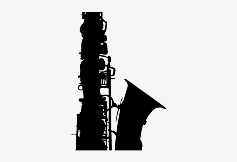Saxophone Clipart Saxaphone - Saxophone Silhouette Clip Art, transparent png #782613