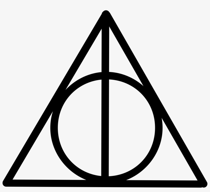 Deathly Hallows Icons Png Free And Downloads - Deathly Hallows Sign, transparent png #783351