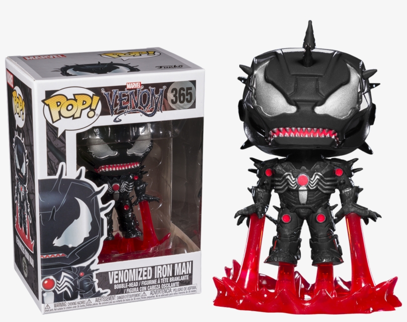 Venom - Funko Pop Venomized Iron Man, transparent png #783490