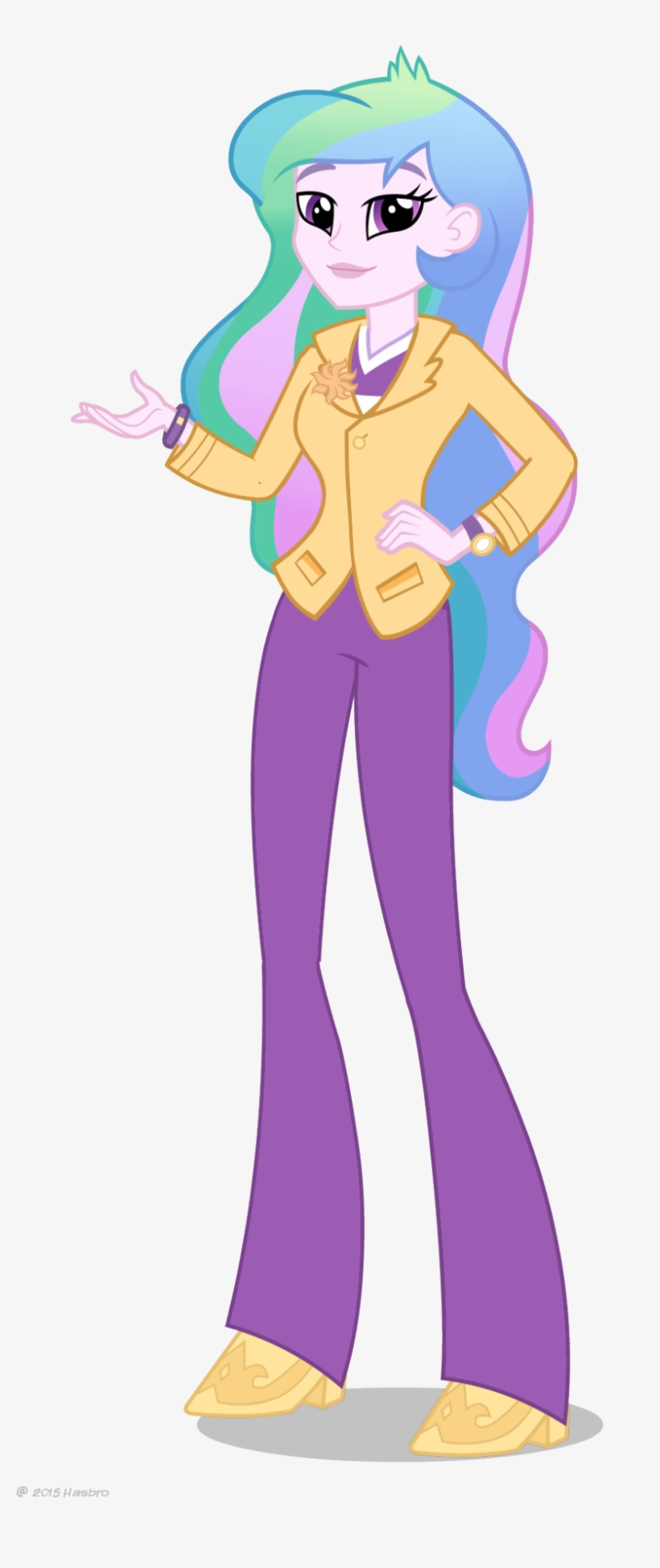 Equestria Girls Principal Celestia Artwork - My Little Pony: Equestria Girls, transparent png #783572