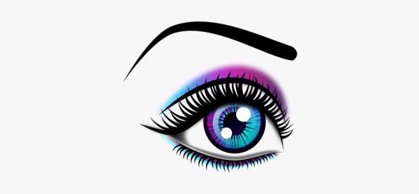 Online Makeup, Fashion, Beauty, Cosmetics, Fragrance, - Clip Art Of Eyes, transparent png #783764