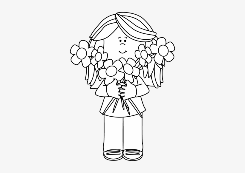 Vector Black And White Download Flower Clip Art Images - Florist Black And White, transparent png #783822