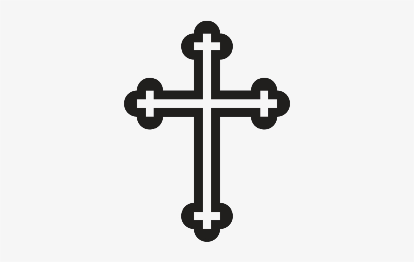 You Must Have An Account And Be Logged In To Be Able - Catholic Cross Black And White, transparent png #783936