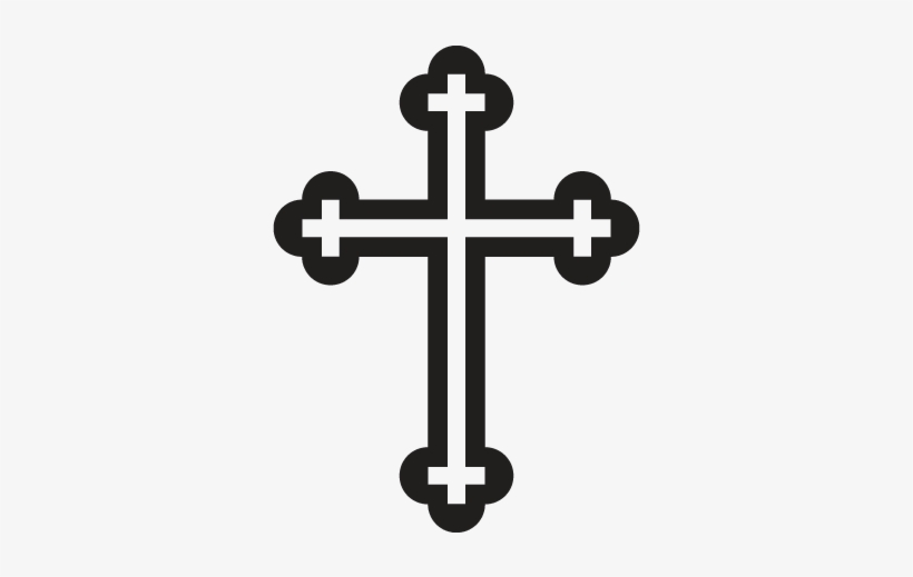 You Must Have An Account And Be Logged In To Be Able - Catholic Cross Black And White, transparent png #783936