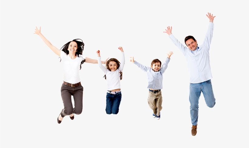 Image - Family Jumping, transparent png #784425