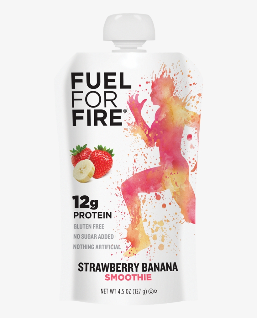 Natural On The Go Protein Snack - Fuel For Fire Strawberry Banana, transparent png #784500